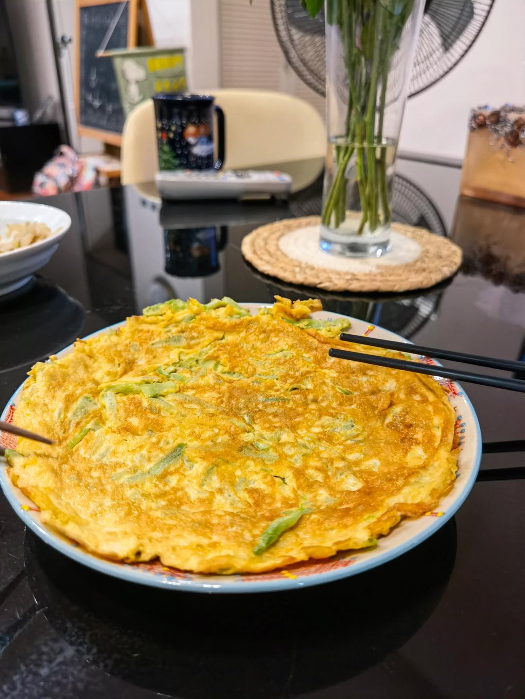 一点也不苦的苦瓜摊鸡蛋