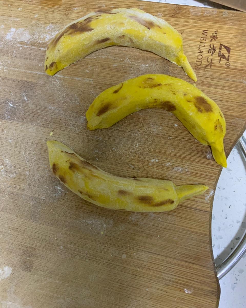 卡通馒头-象形香蕉馒头