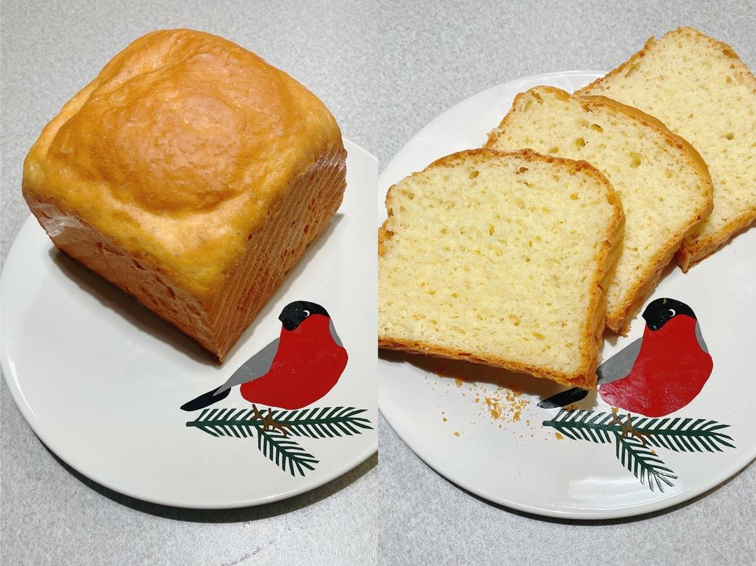 纯奶手撕吐司的做法 步骤1