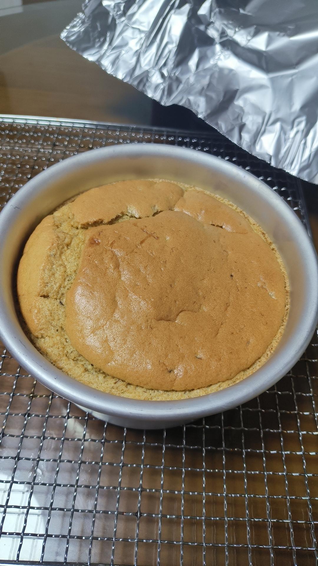 香蕉戚风蛋糕