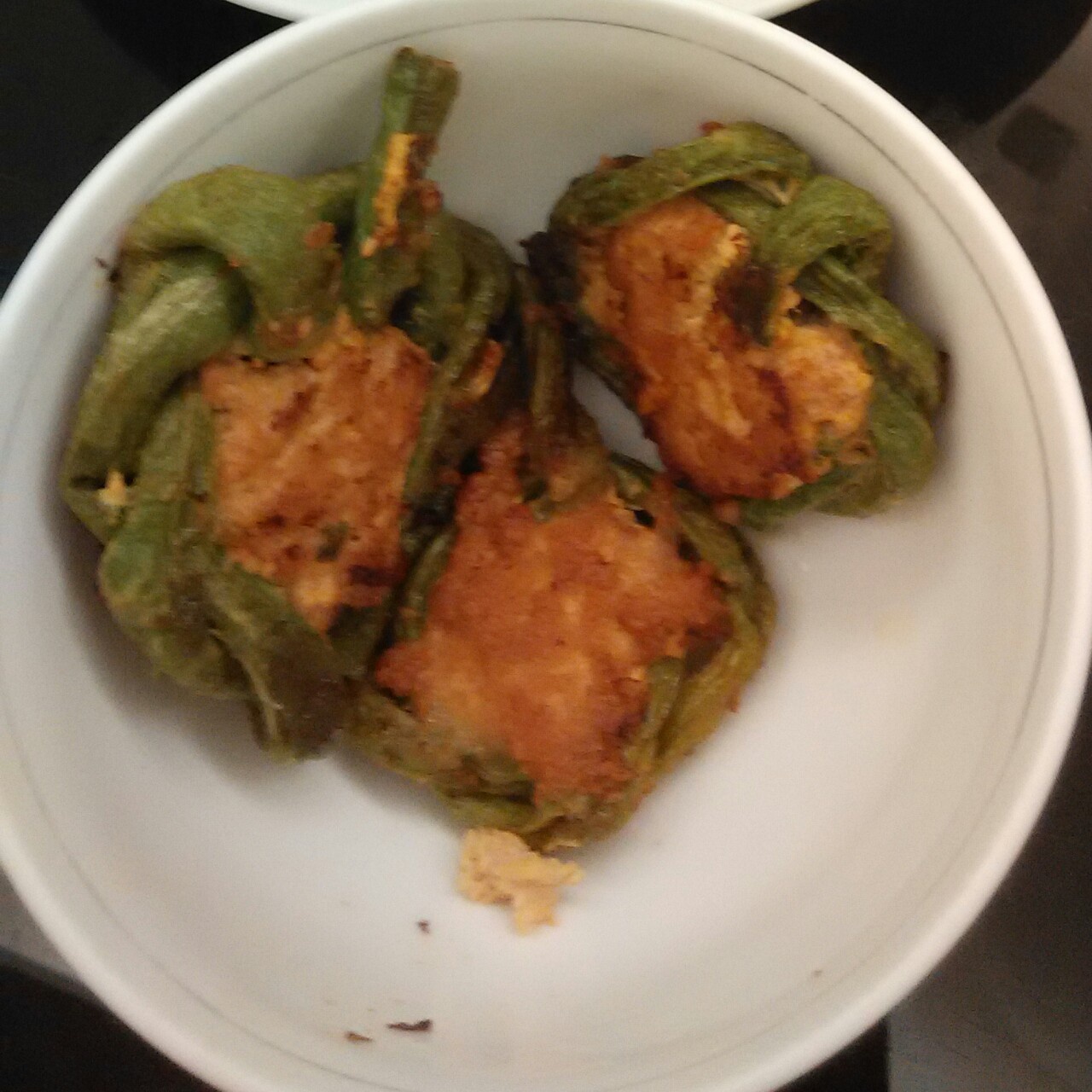 豇豆酿肉