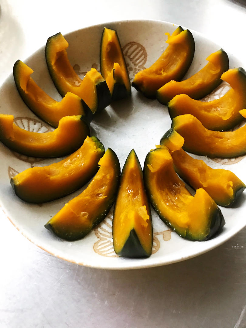 qq加做的营养早餐蒸贝贝小南瓜