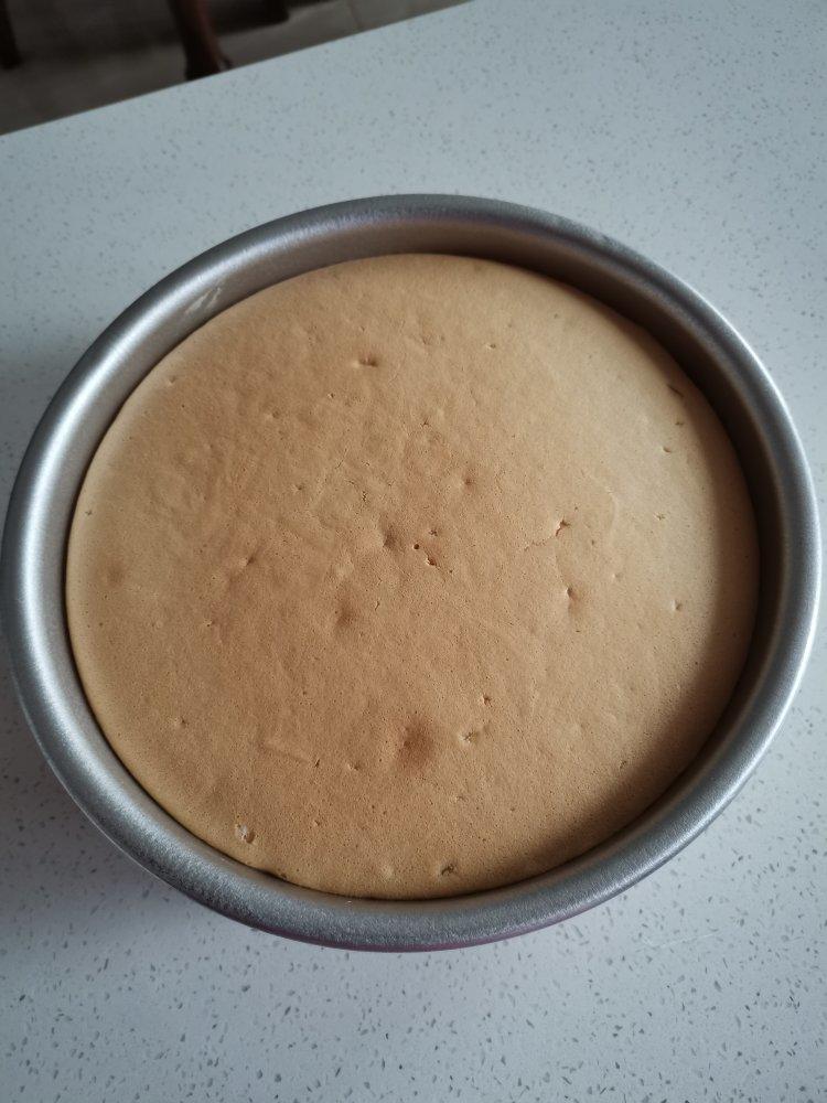 超好记八寸戚风蛋糕（后蛋法）