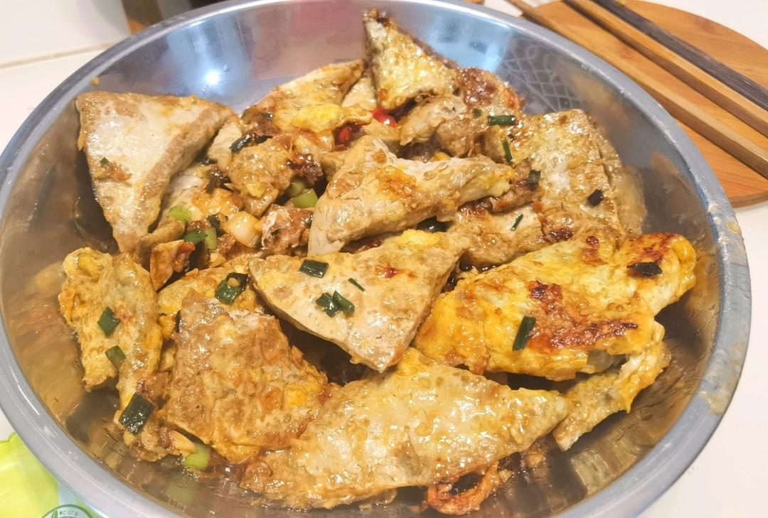 焖煎豆腐