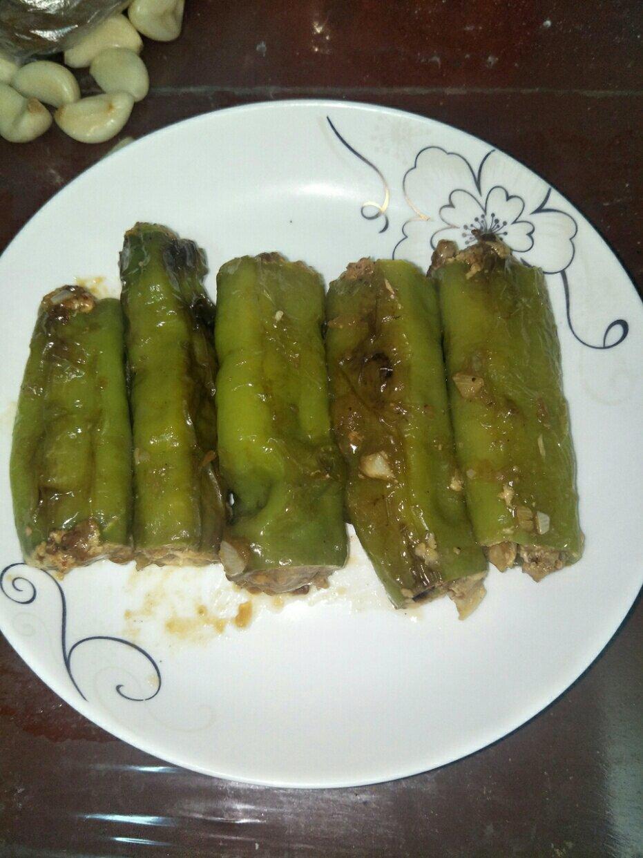 虎皮尖椒酿肉