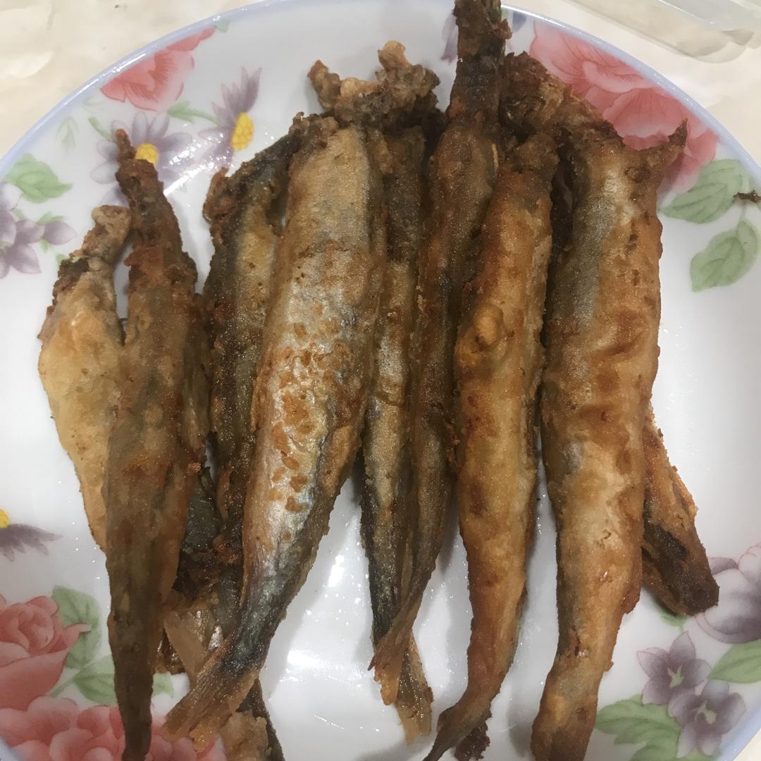 小笨猪0705做的快手香煎多春鱼