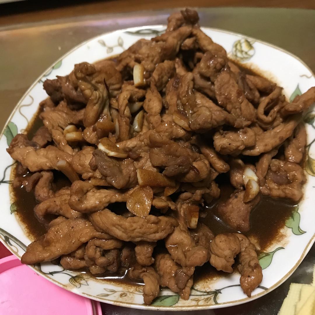 京酱肉丝