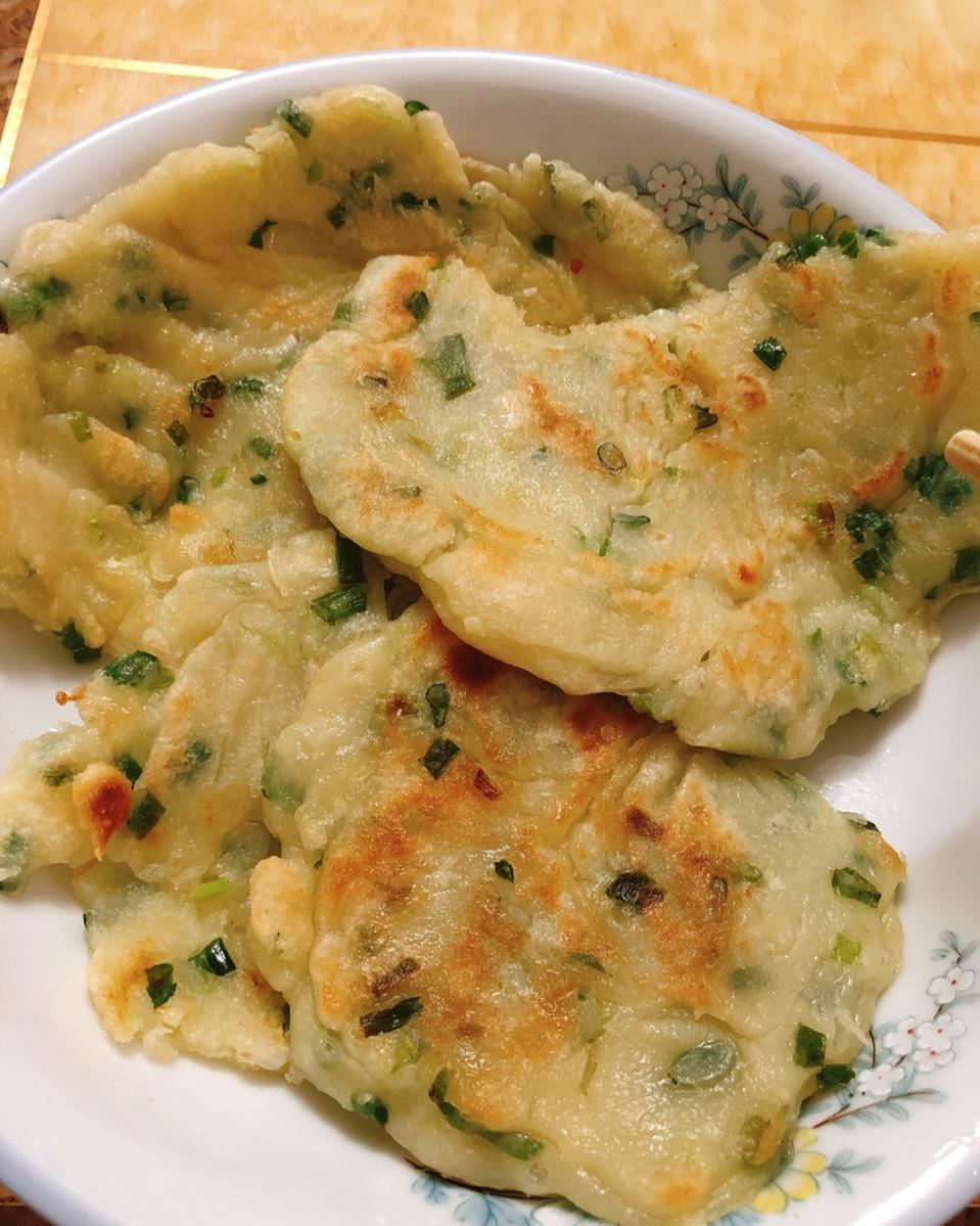 抖音网红葱油饼