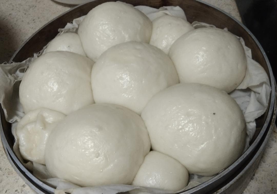 松软的酒酿馒头（马剑馒头）