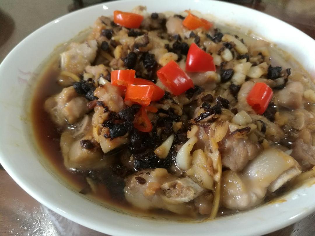 豆豉蒸排骨