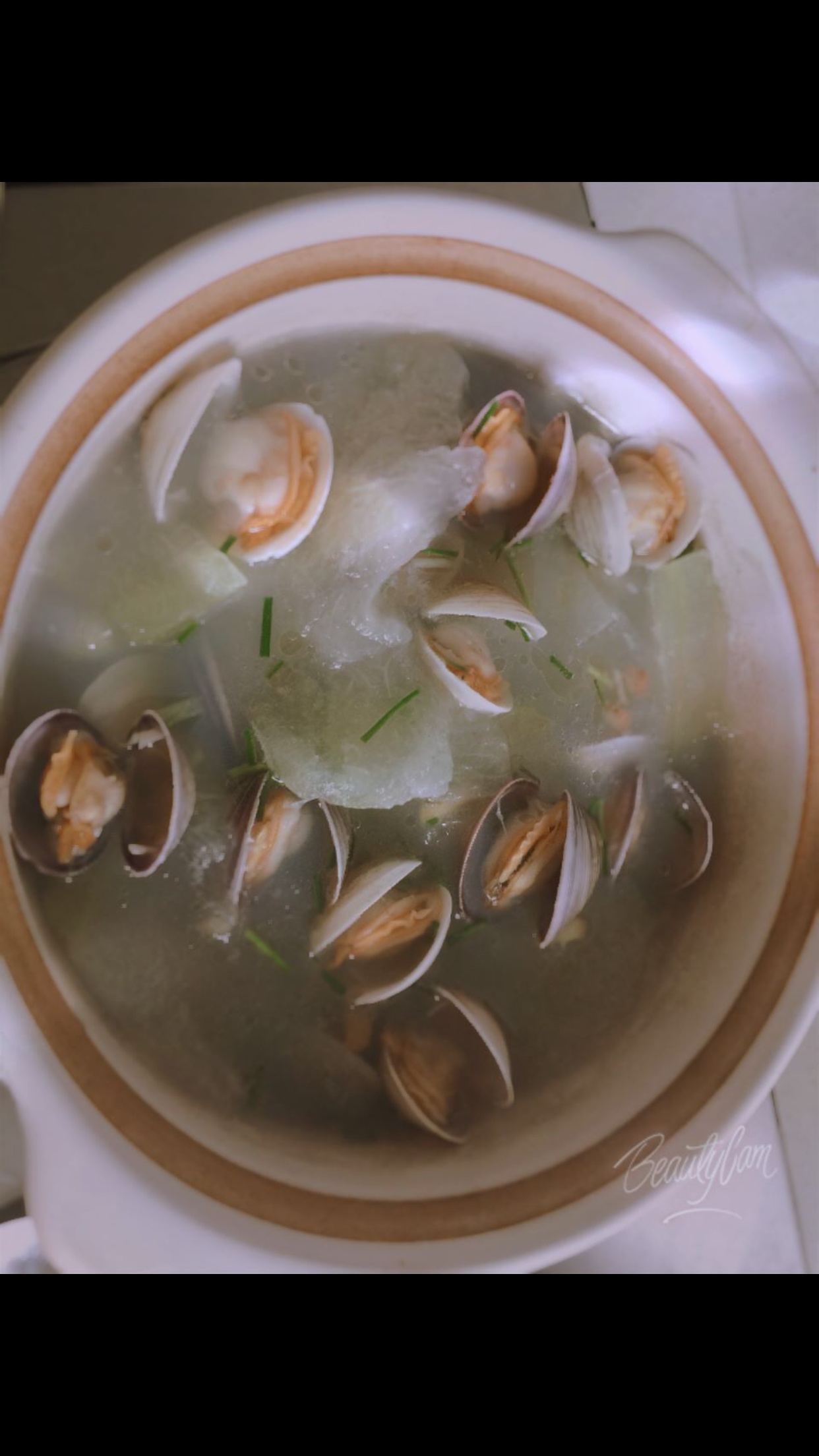 美味的冬瓜蛤蜊汤的做法