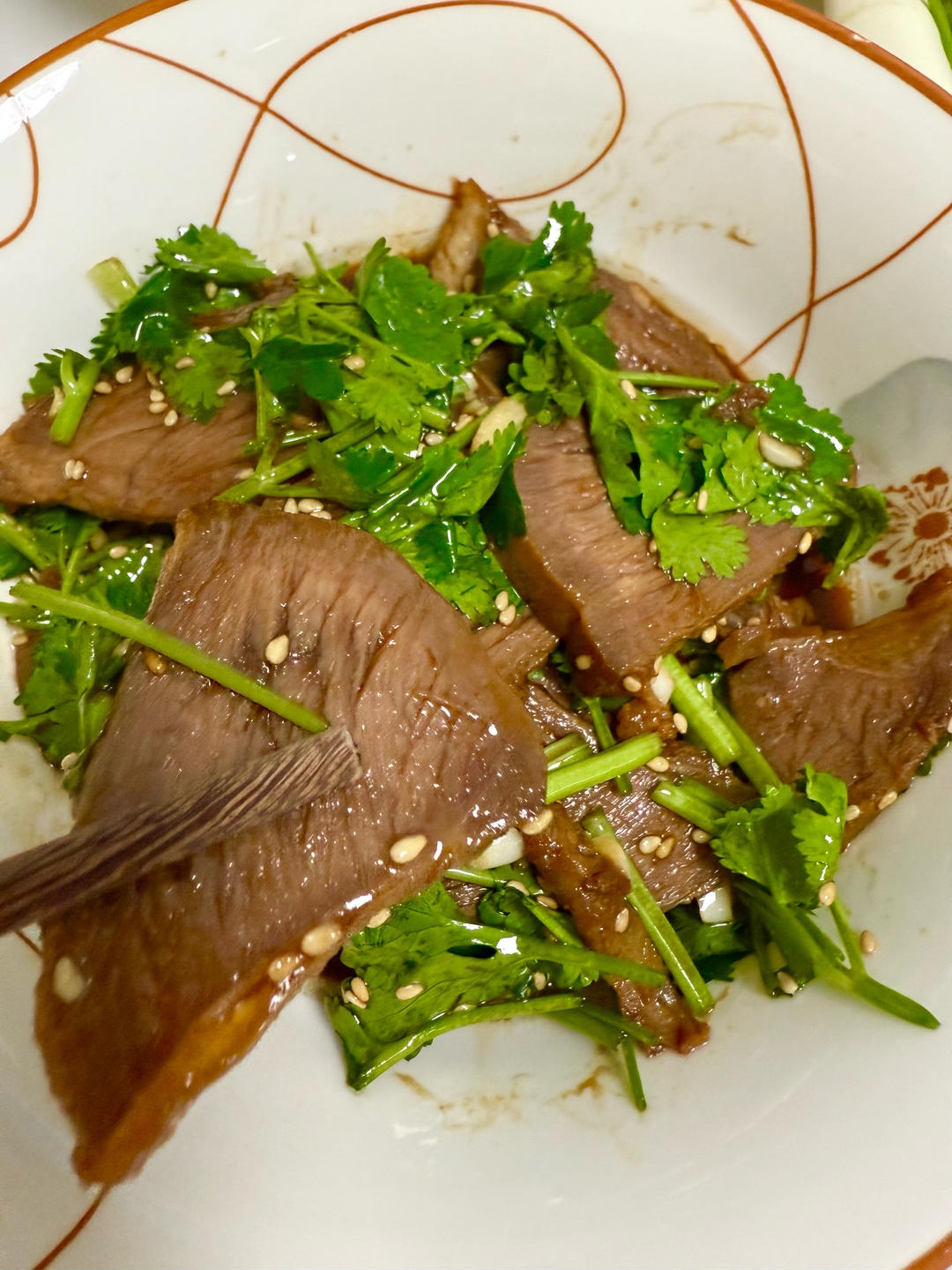 丈母娘吃了都夸的凉拌香菜牛肉