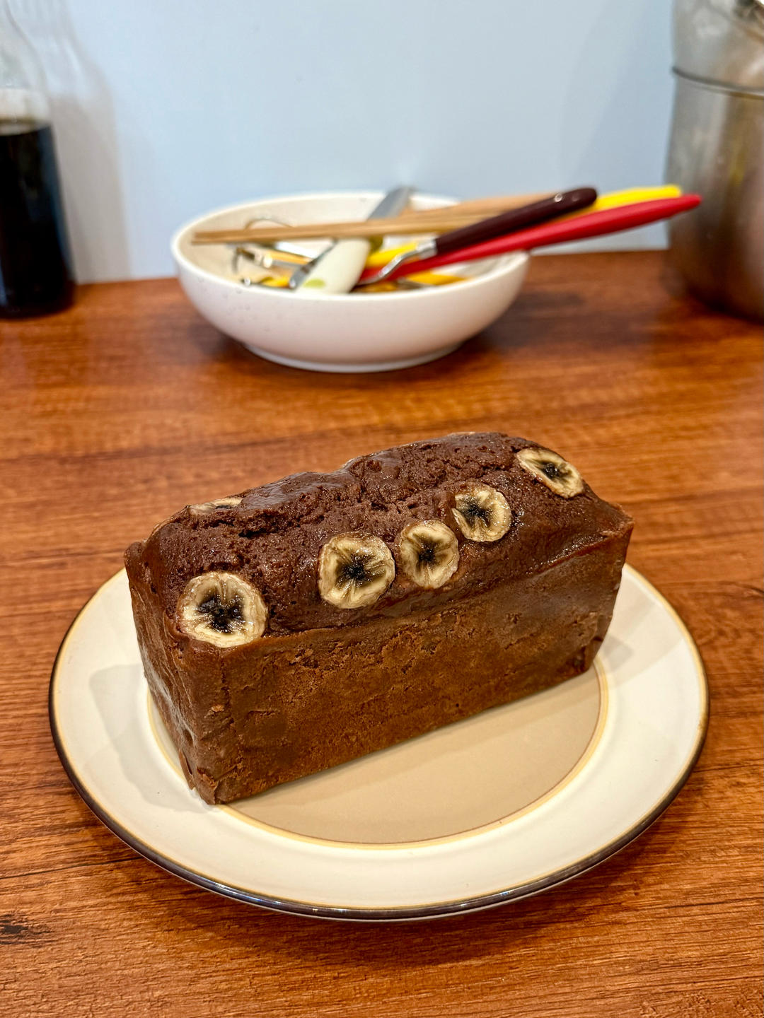 蛋白粉可可香蕉磅蛋糕