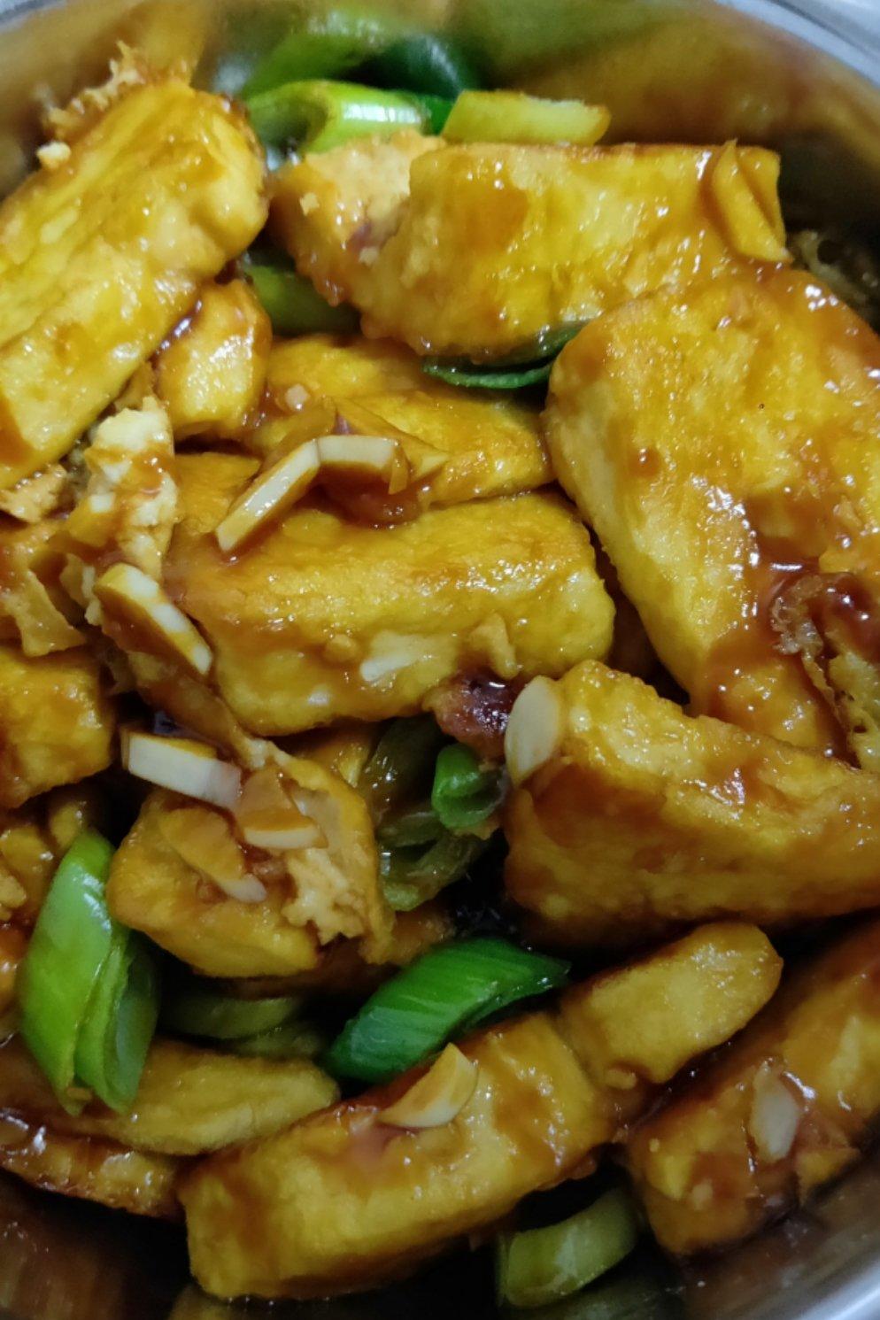 无敌好吃的香煎豆腐