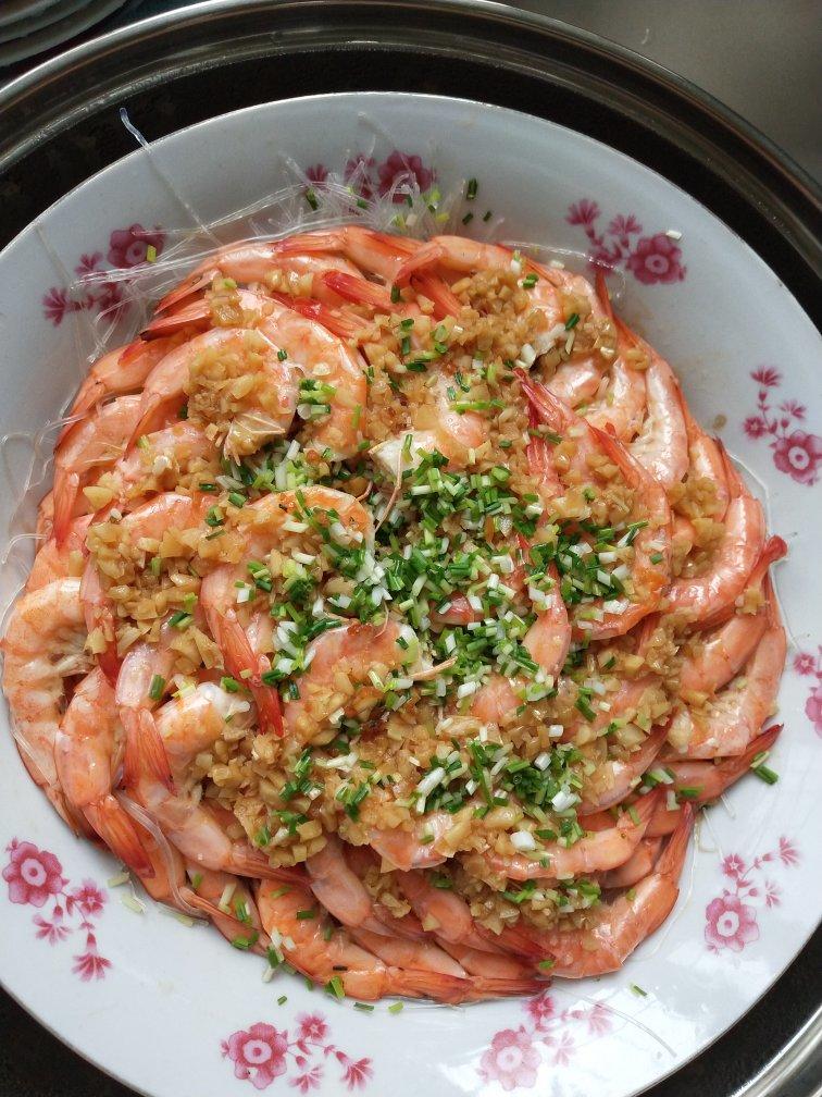 蒜蓉粉丝蒸虾