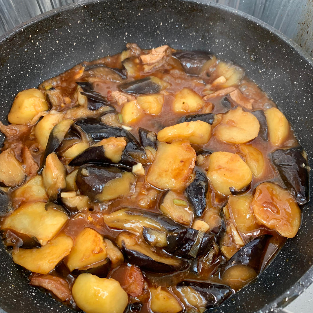 超级下饭菜～酱扒茄子