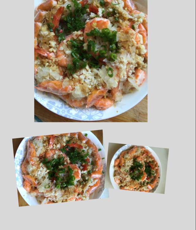 蒜蓉粉丝蒸虾