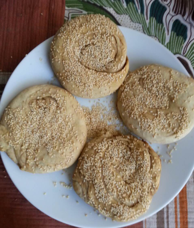 麻酱烧饼