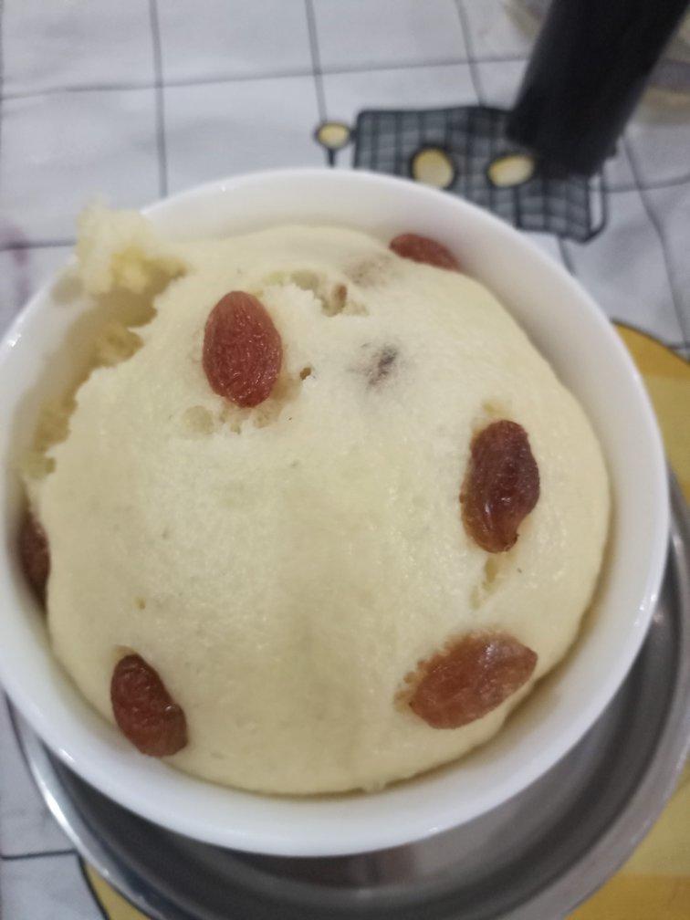 葡萄干发糕