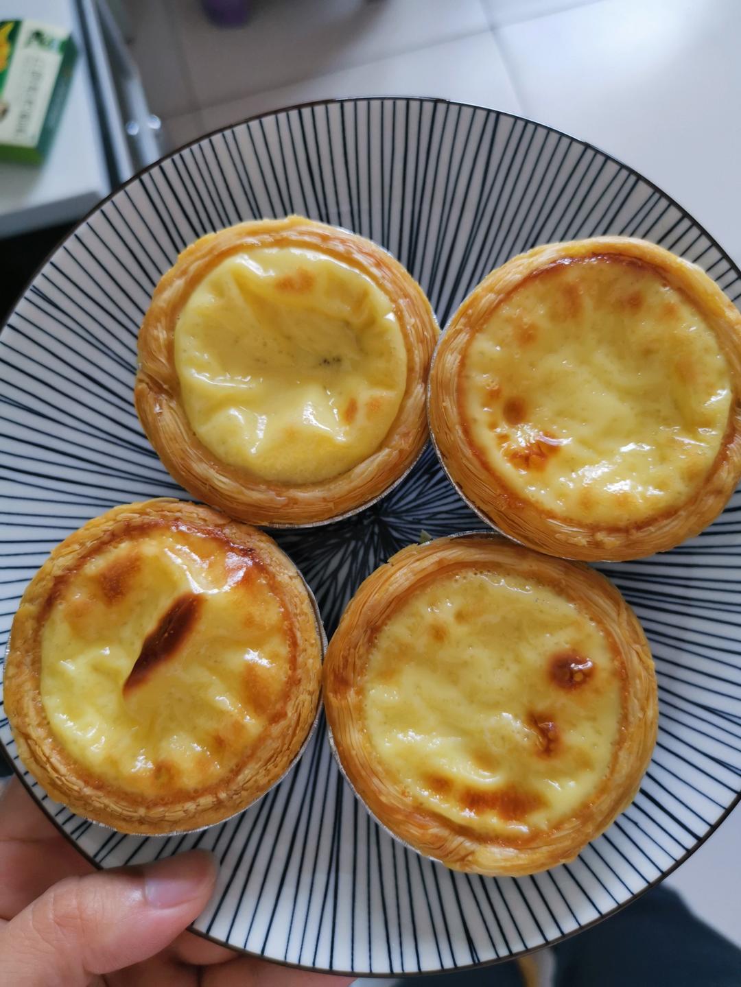 蛋挞（超简单，无淡奶）