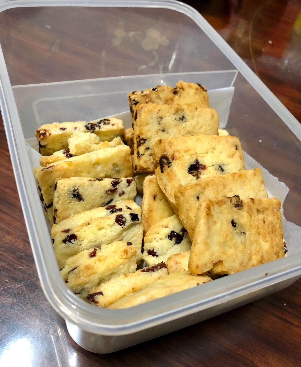 空气炸锅蔓越莓曲奇