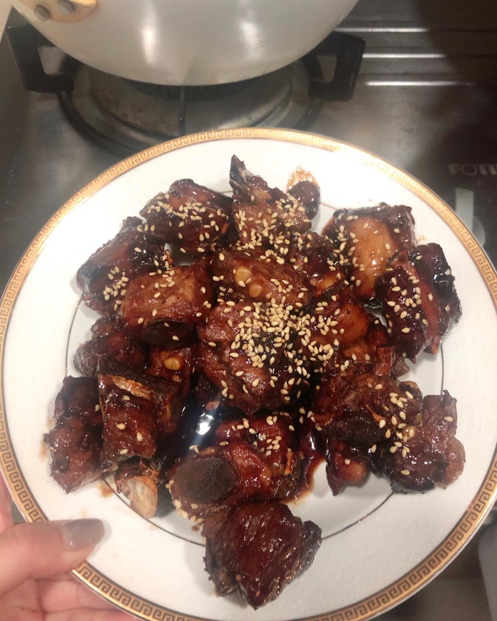 懒人版糖醋排骨