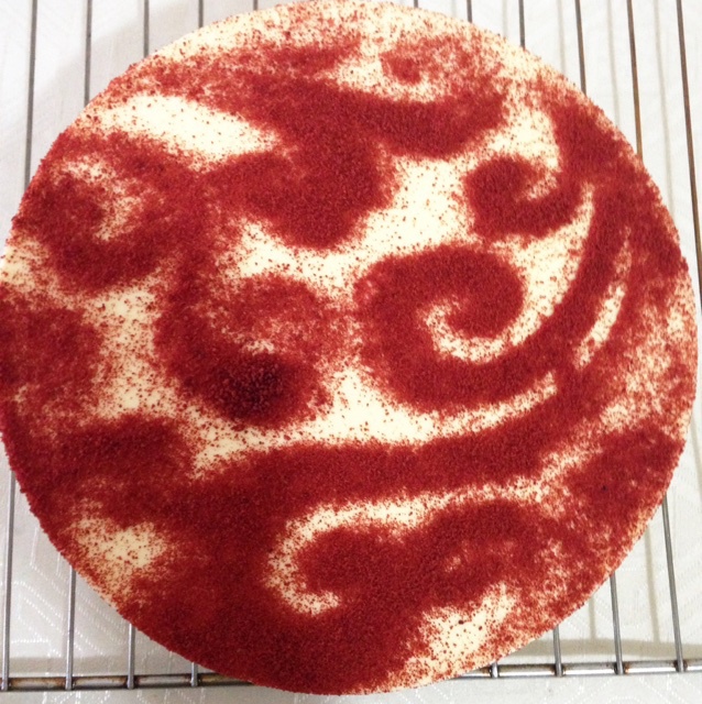 红丝绒戚风杯子蛋糕