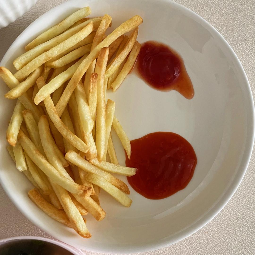 空气炸锅の速冻薯条