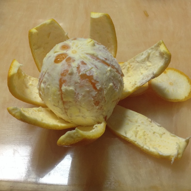 豪放派剥橙子（快速）