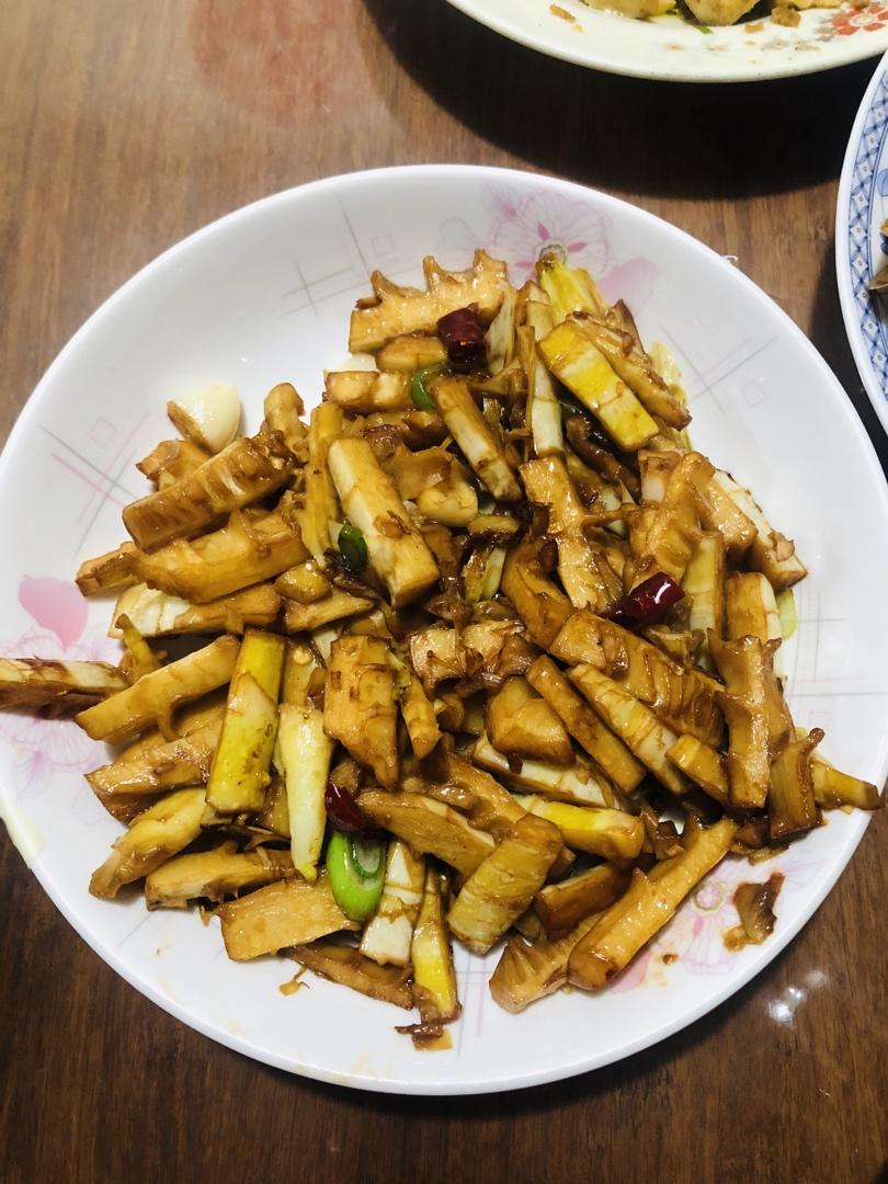 清炒大明山鲜笋