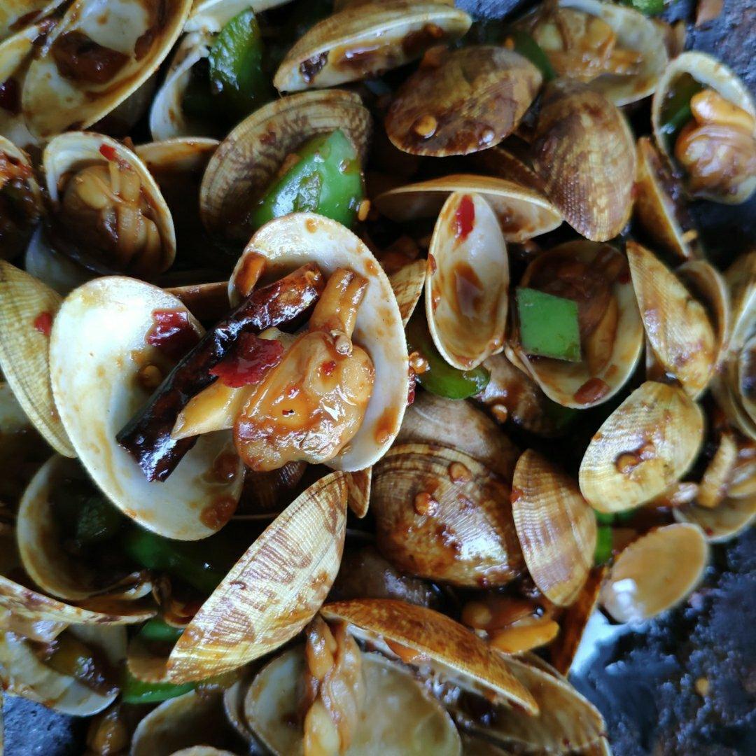 爆炒花蛤