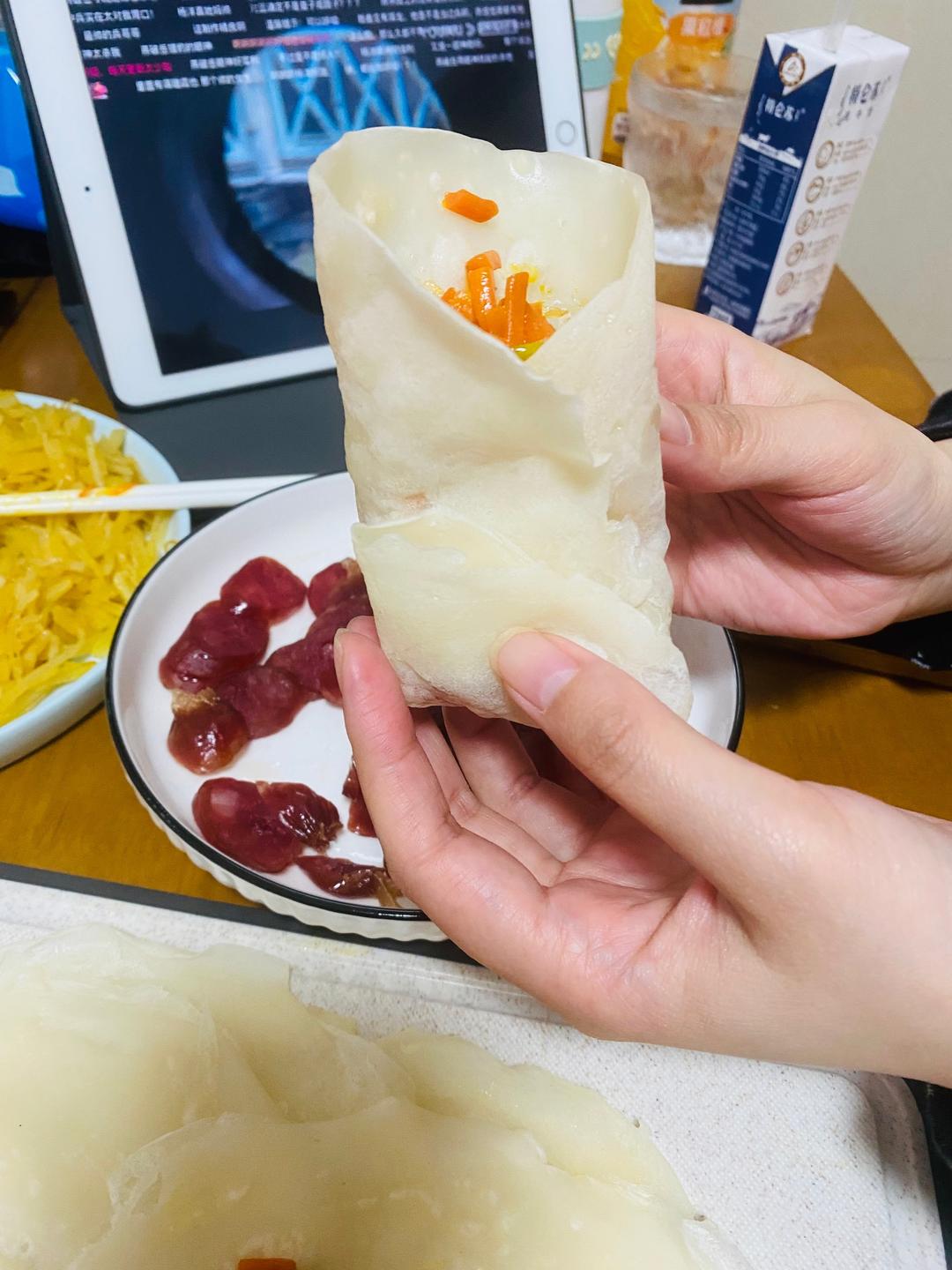 纯奶手撕吐司的做法 步骤1