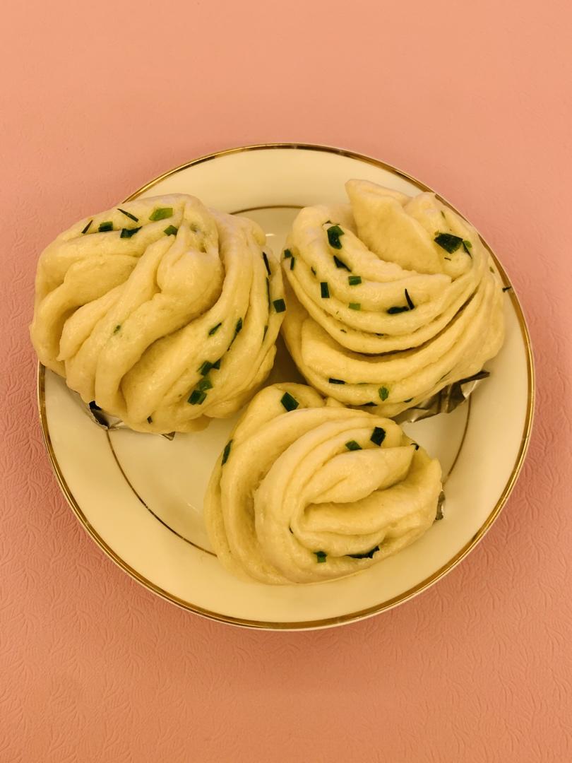 葱油花卷 Steamed Roll