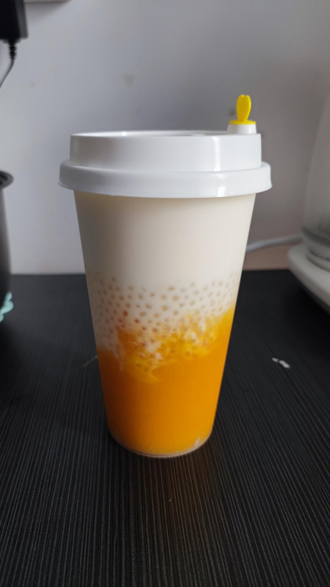 港式甜品——杨枝甘露(芒果西米露)附芒果花切法