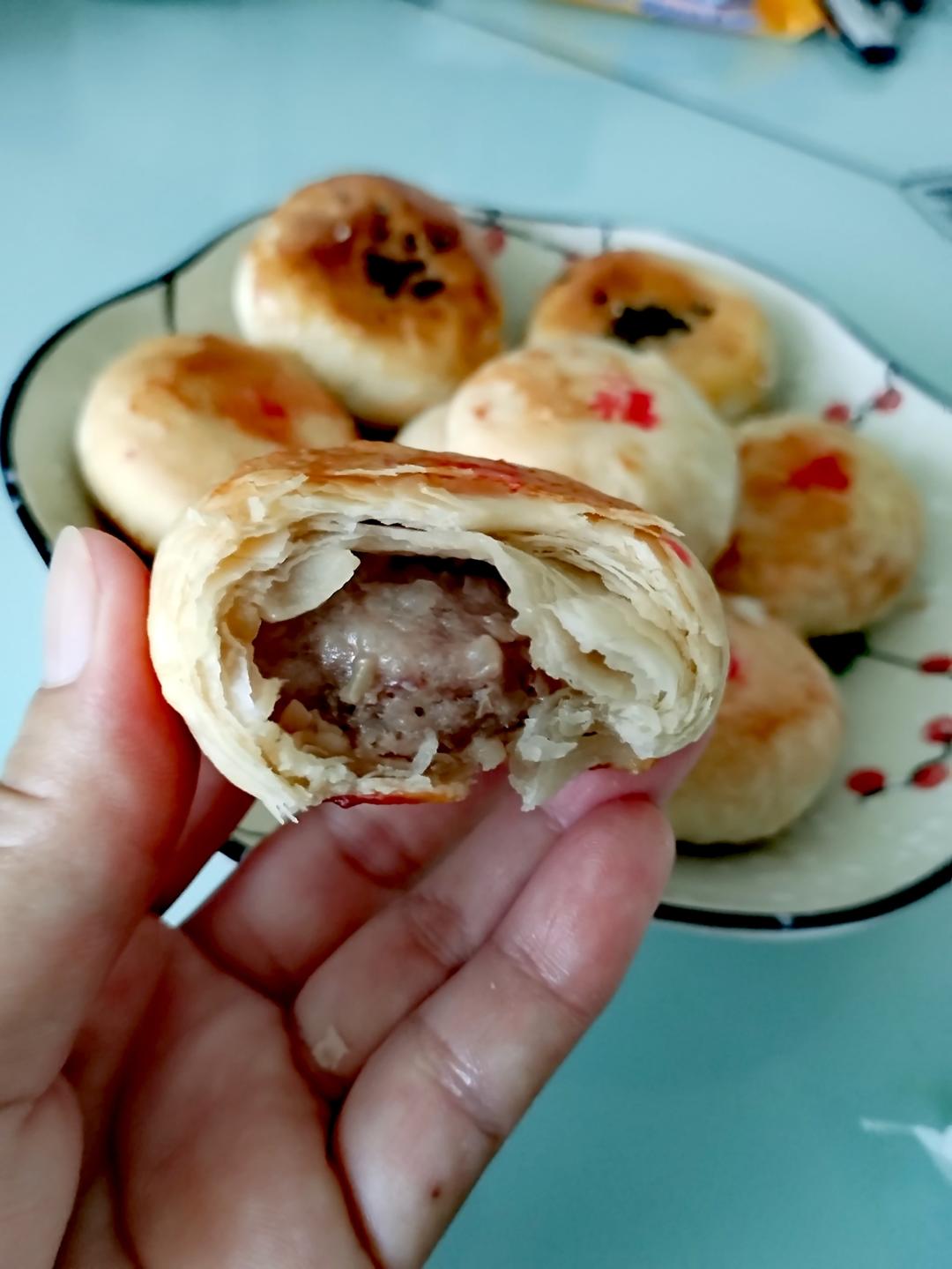苏式月饼：榨菜鲜肉馅