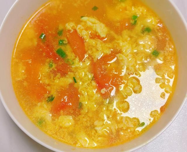 西红柿（番茄🍅）蛋汤的做法