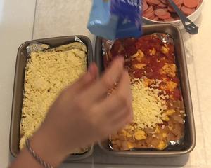番茄炒蛋焗饭/洋葱炒蛋焗饭的做法 步骤10