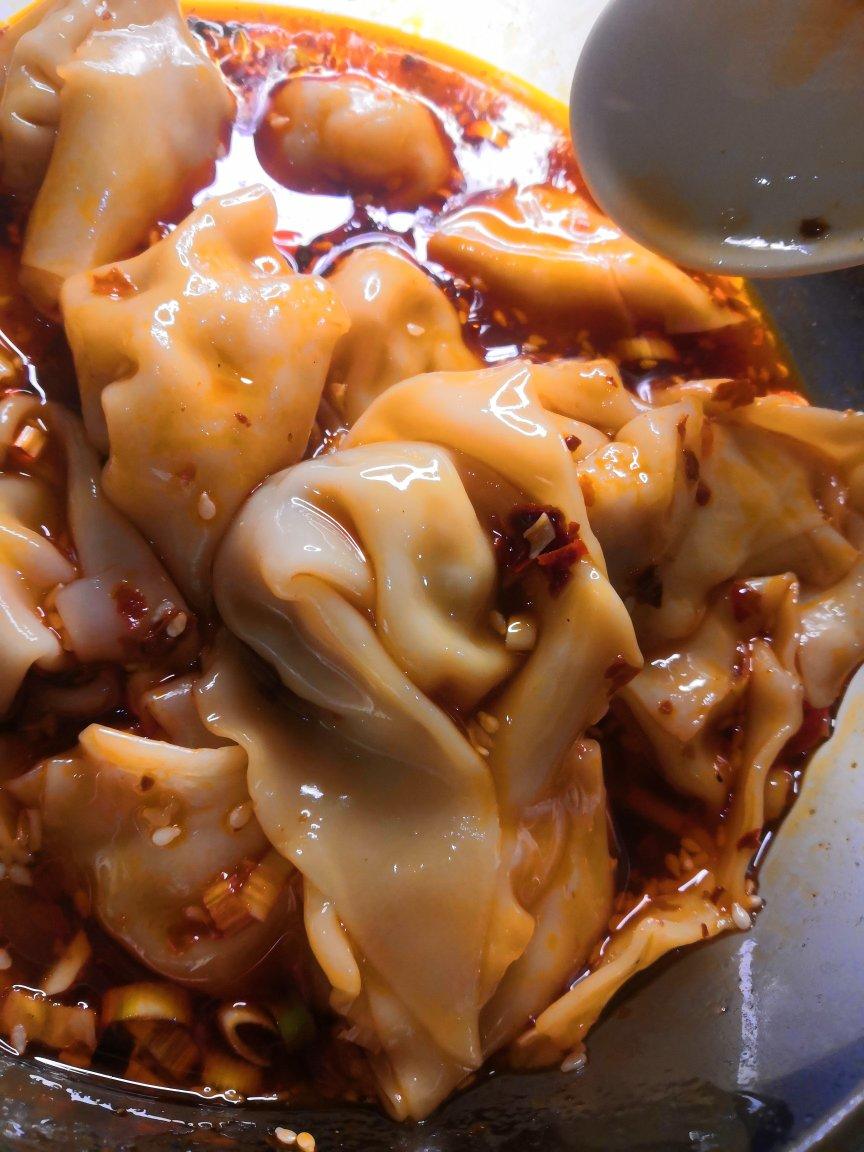 【超简单】好吃到哭的酸汤红油抄手