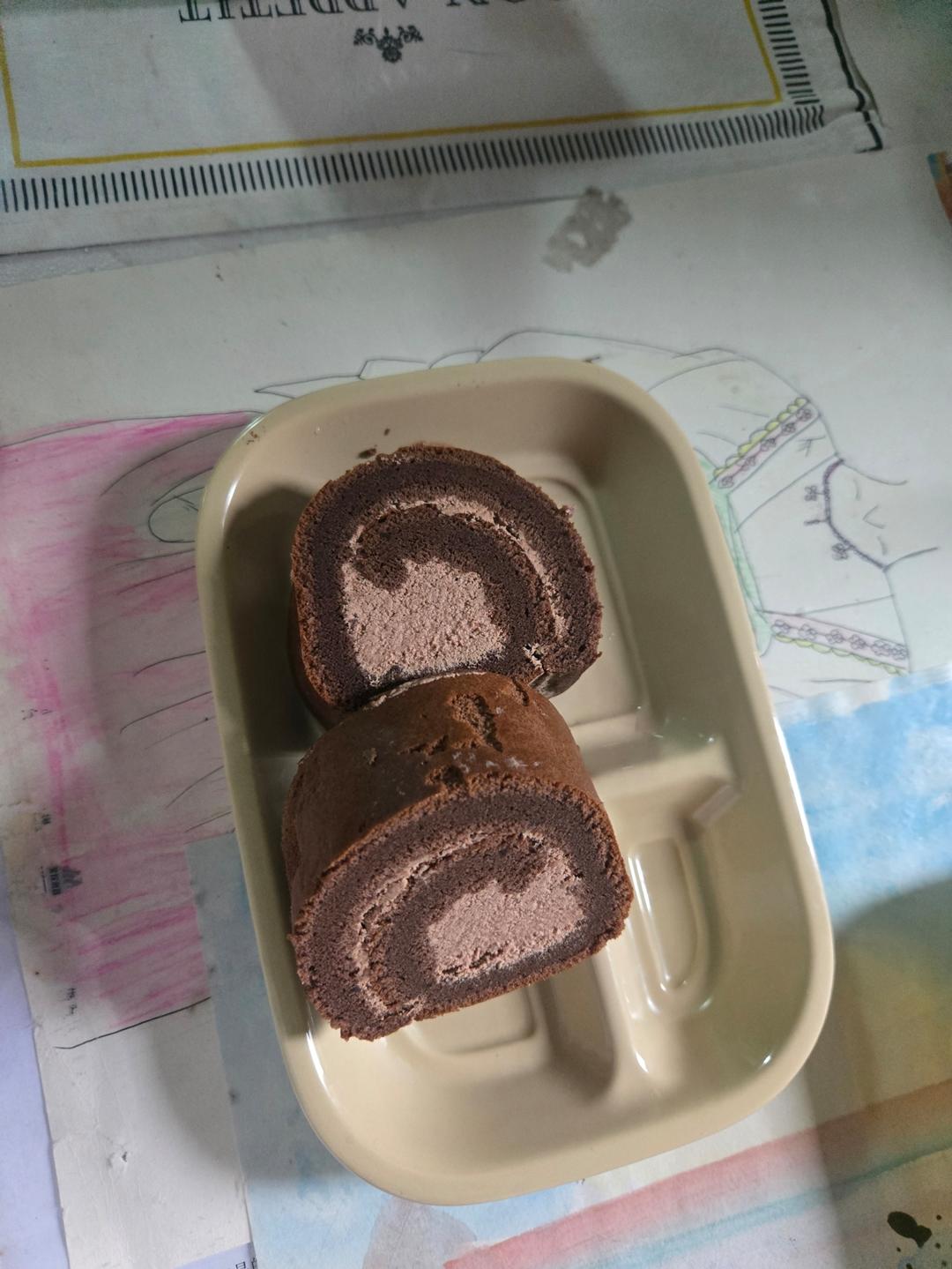 双重巧克力浓郁卷/香香香香···香喷喷的巧克力卷~/烘焙视频蛋糕篇10「中卷」