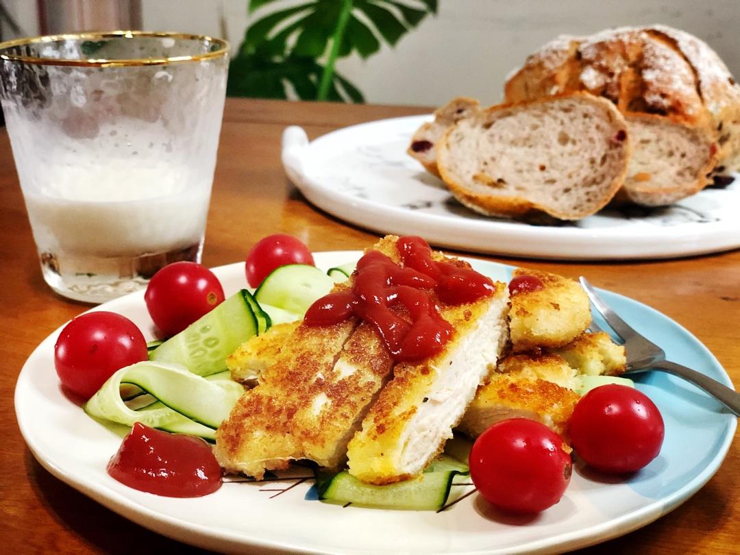 蔓越莓核桃全麦软欧包