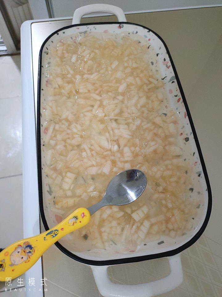 蜜桃白凉粉果冻