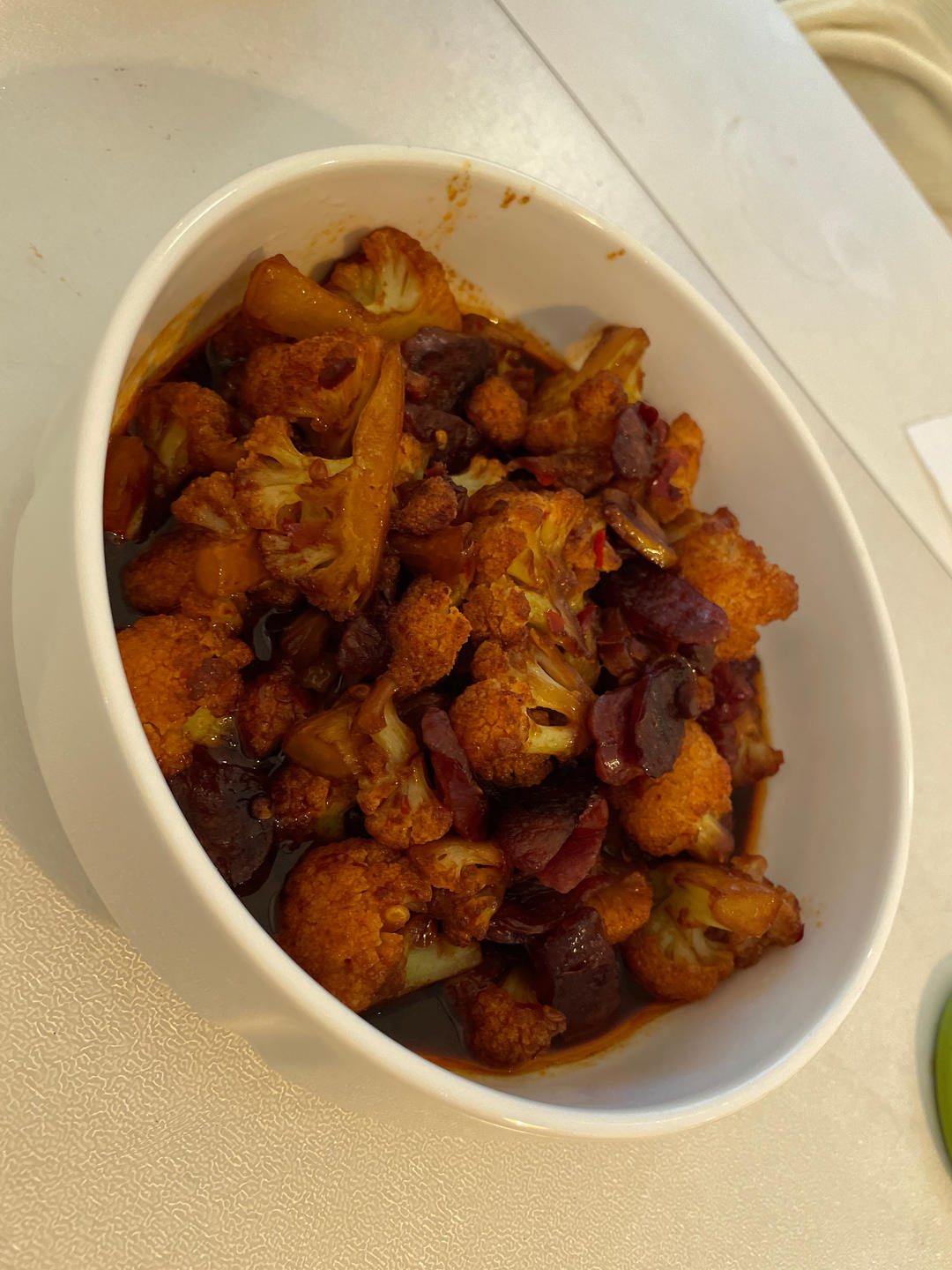 家常菜‼️做法简单 ‼️干锅腊肠花菜‼️巨下饭‼️