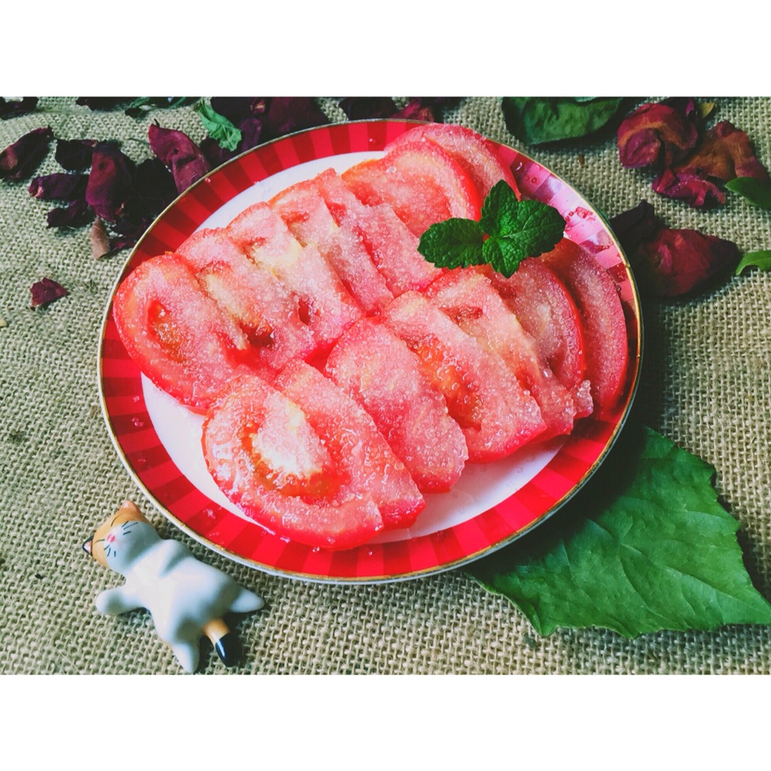 糖渍西红柿（新手必备菜）