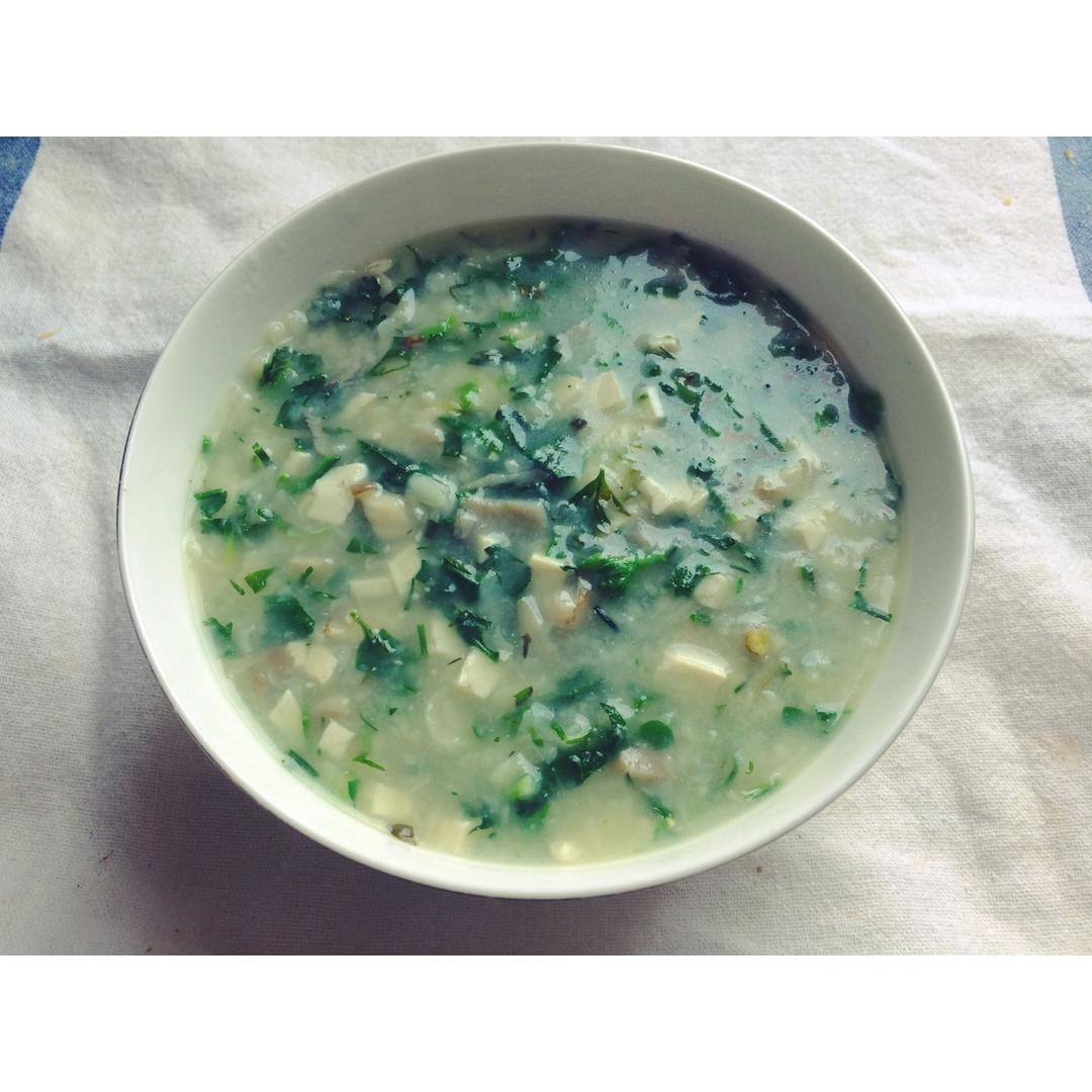 荠菜疙瘩汤
