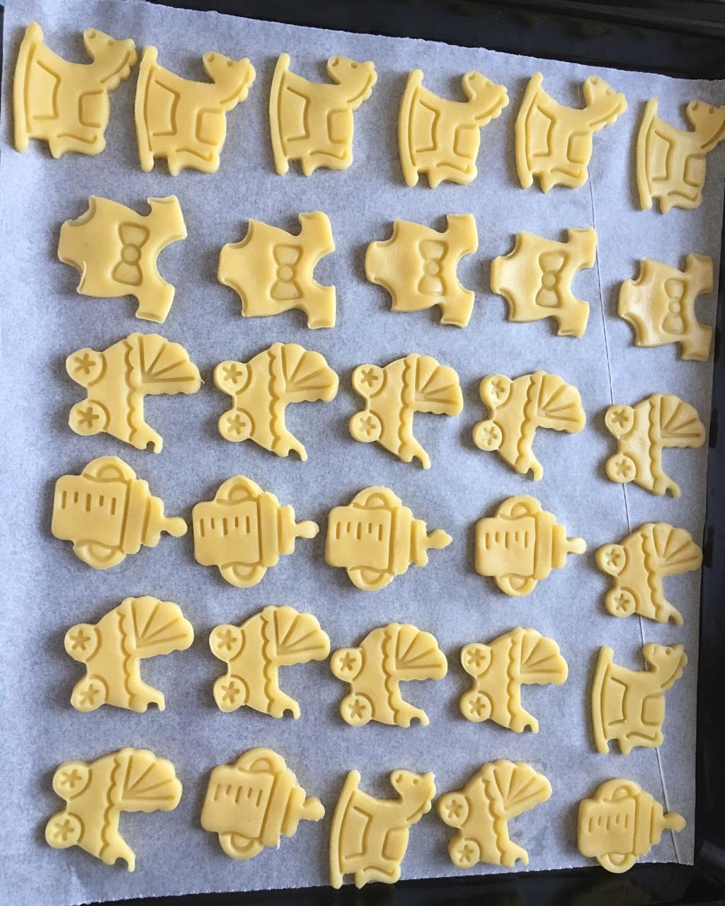 卡通黄油饼干