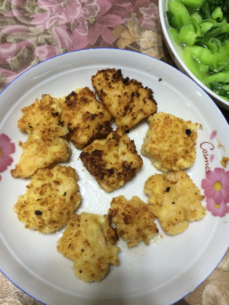 香酥虾滑饼