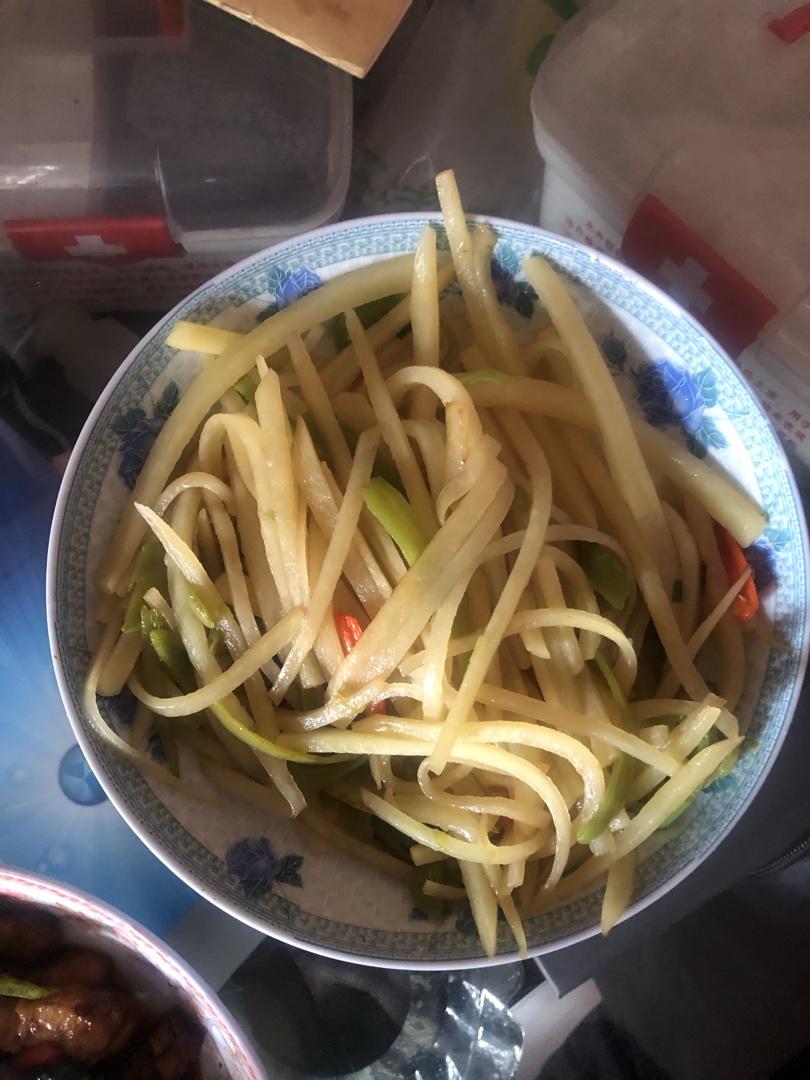 醋溜土豆丝