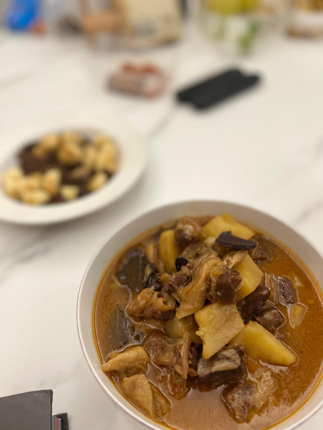 土豆焖牛腩