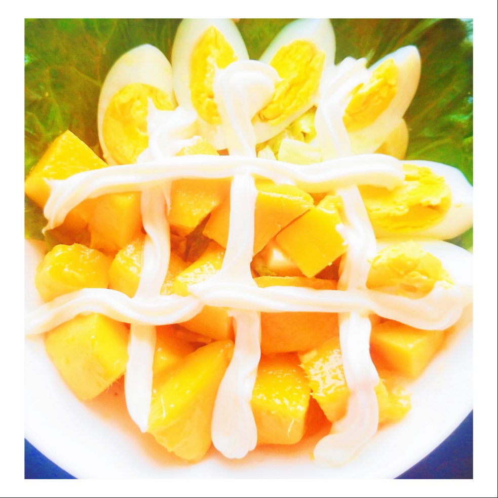 芒果鲜虾沙拉