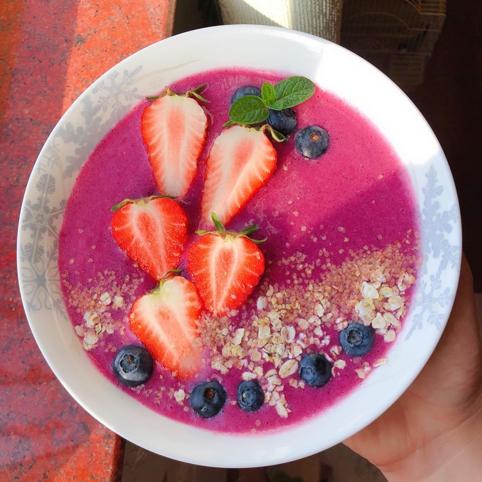 欧美网红级思慕雪smoothie bowl